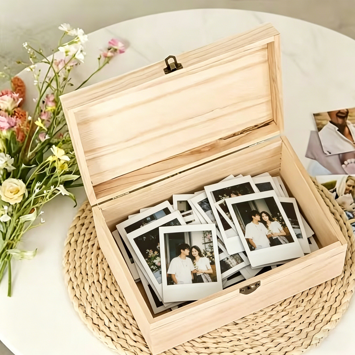 Personalized Craft Storage Box and Organizer, Custom Gift
